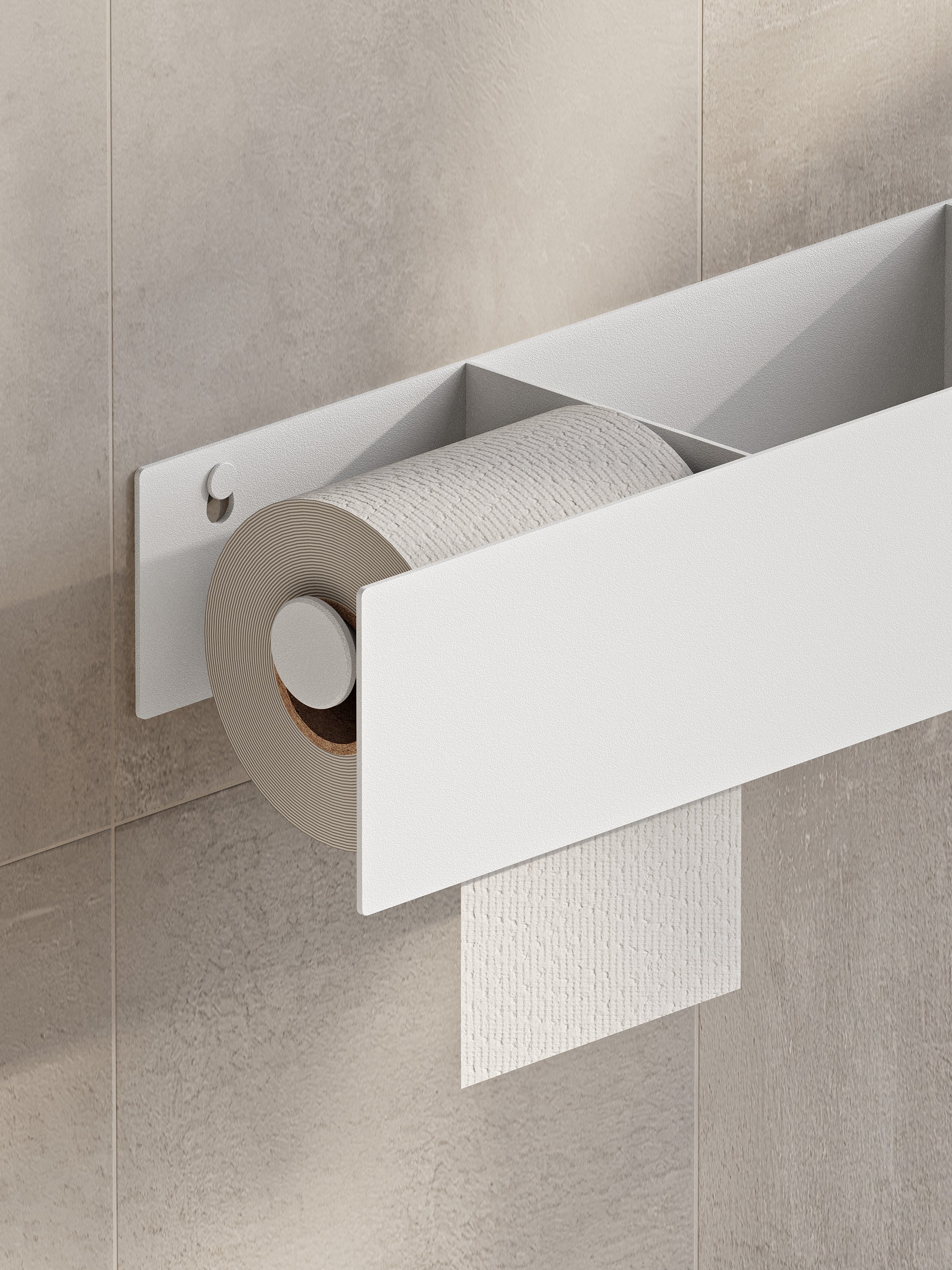 Portasciugamani e porta carta igienica