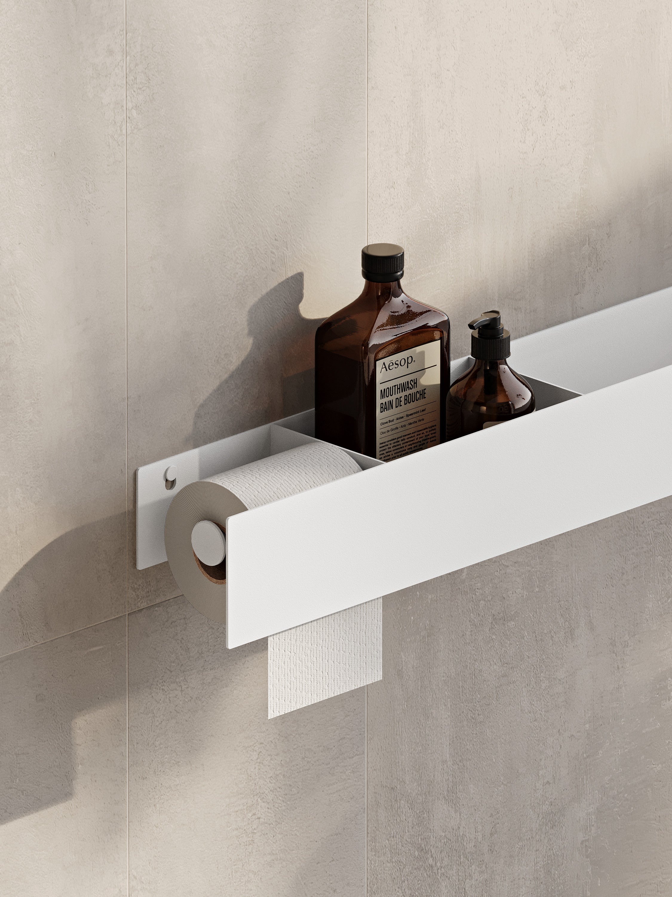 Portasciugamani e porta carta igienica