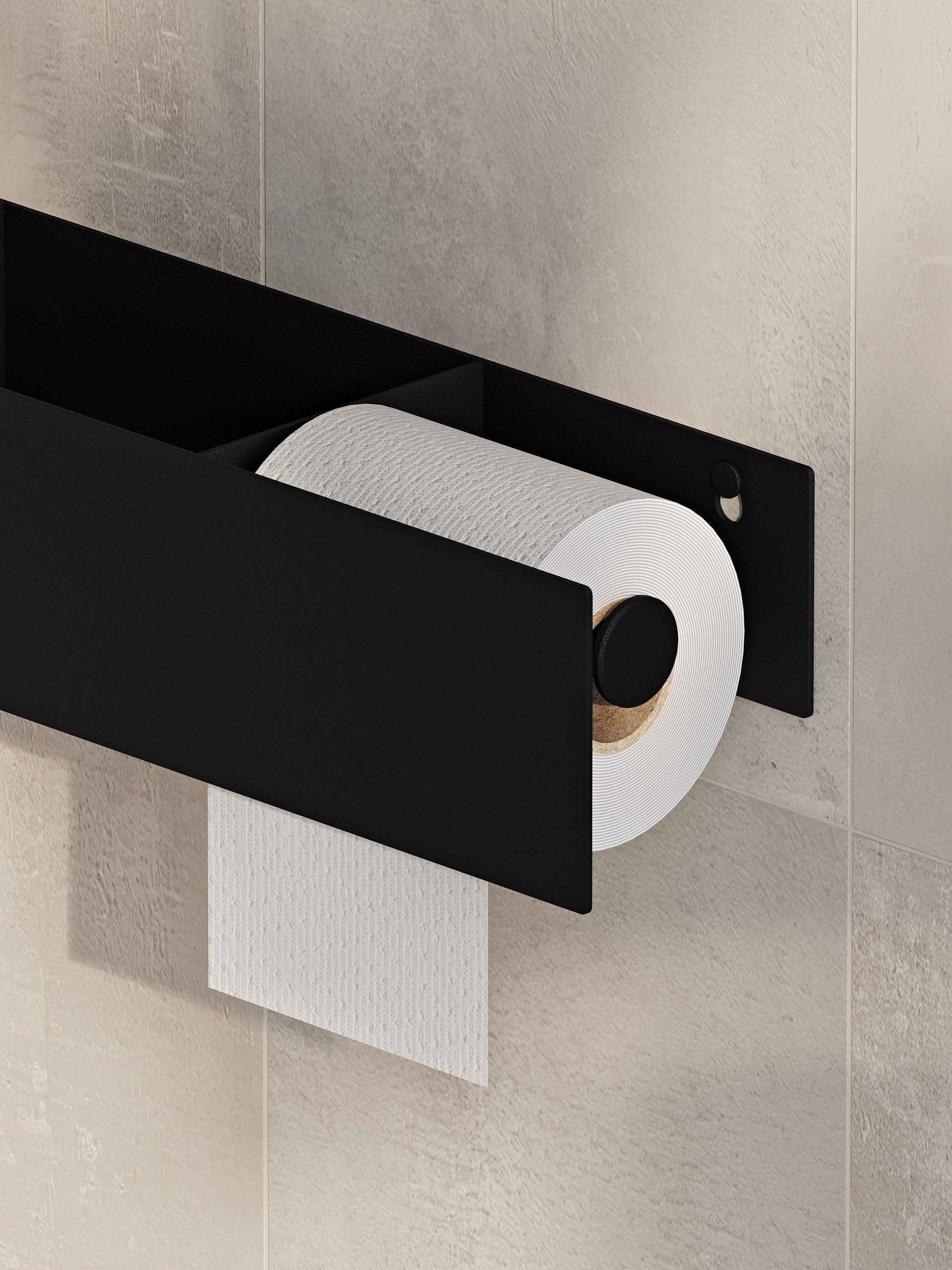 Portasciugamani e porta carta igienica