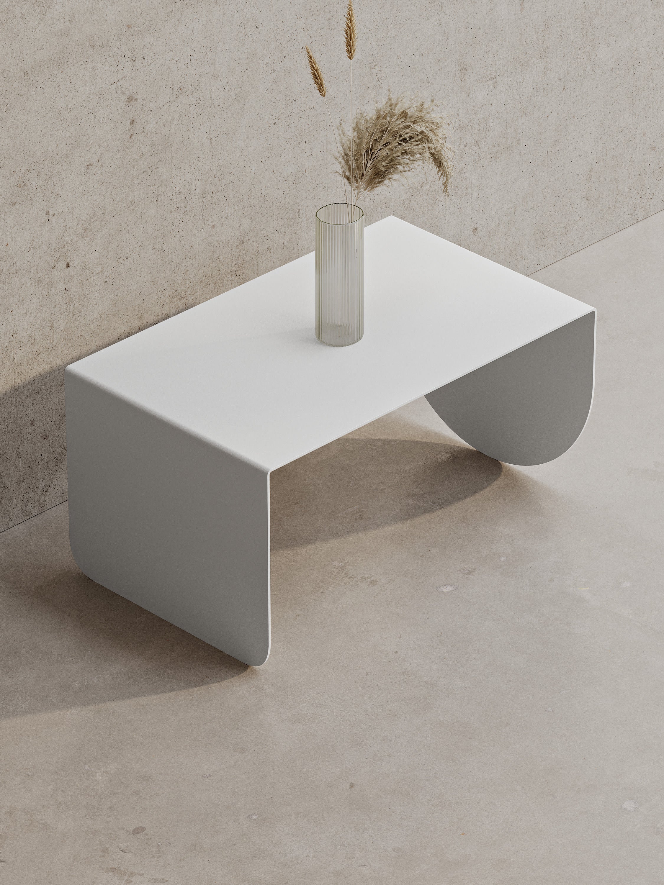Minimalist Metal Coffee Table