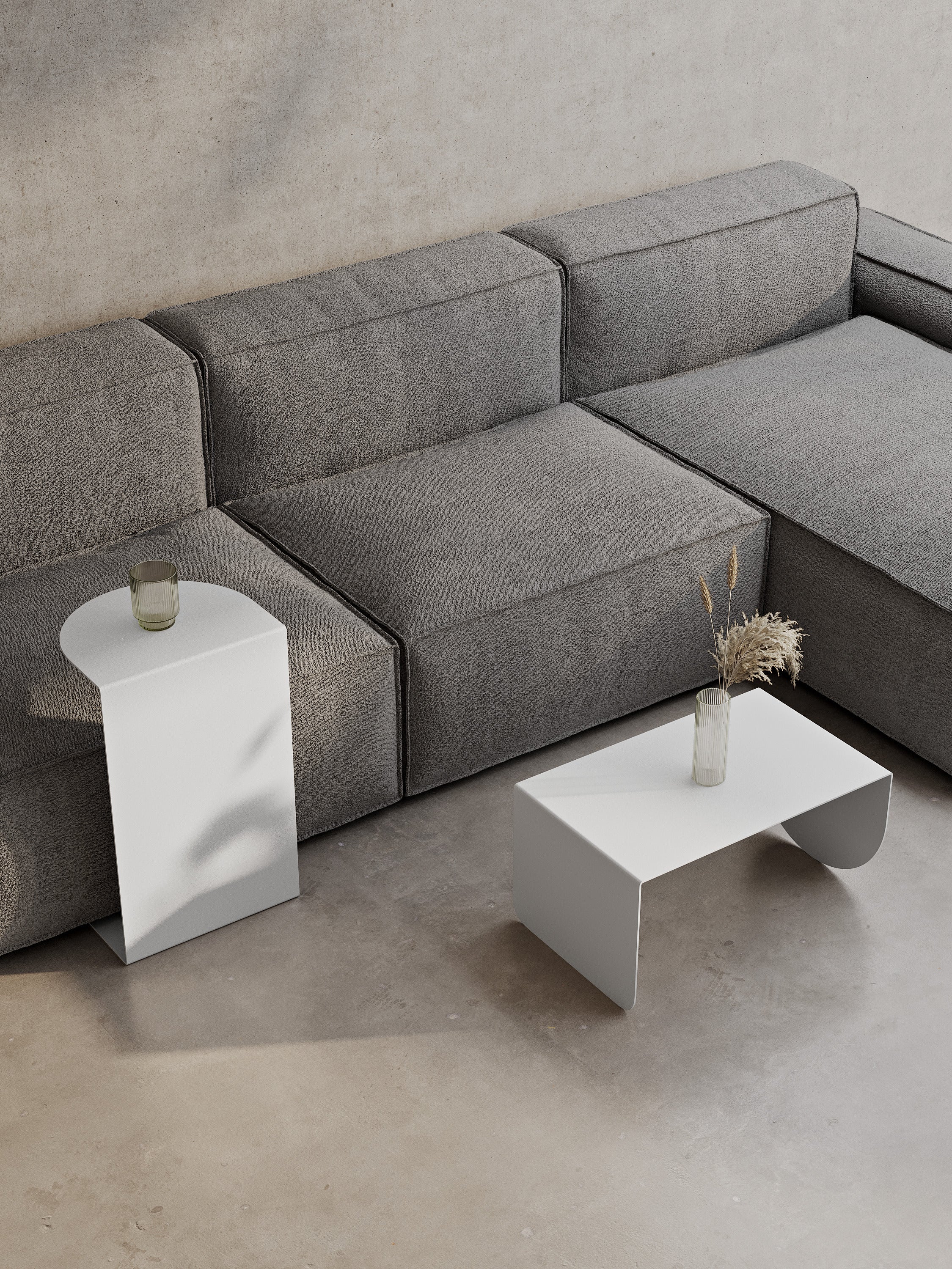 Minimalist Metal Coffee Table