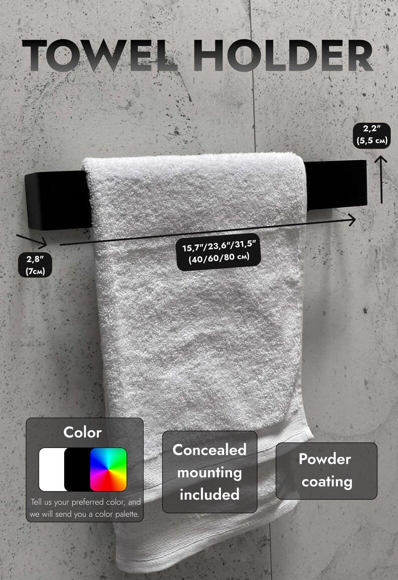 Steel Towel Holder
