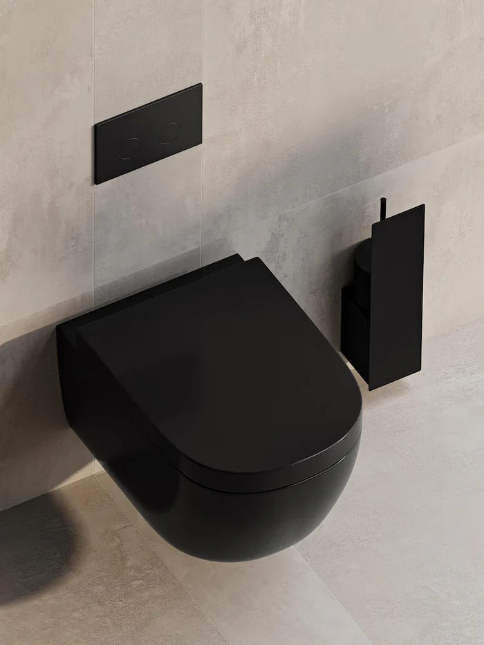 Wandmontierter WC-Bürstenhalter – Minimalistischer Badezimmer-Organizer