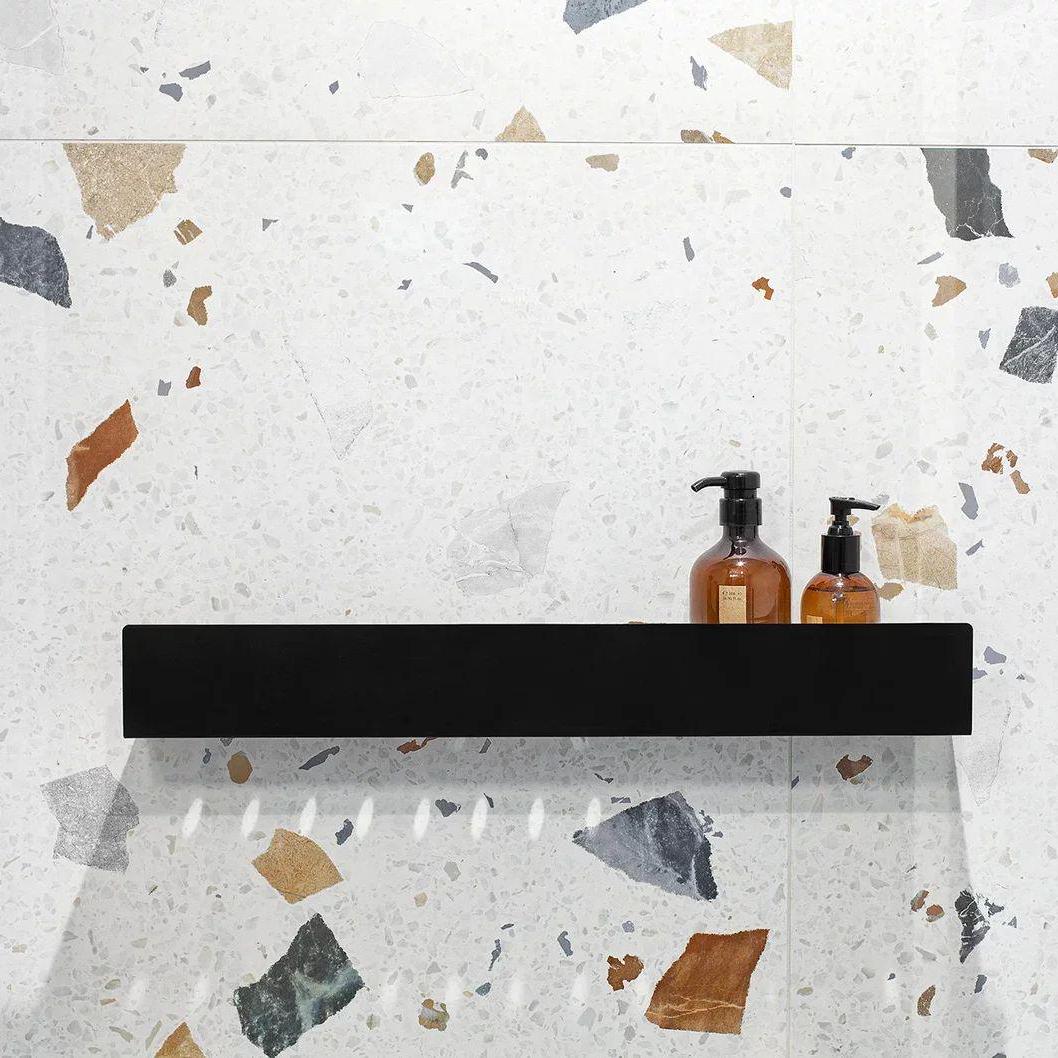 minimal shelf
floating shelf
floating shelves
black metal shelf
metal shelves
bathroom shelf
steel shelf
bathroom storage
shelf with drainage
wall shelf
wall mounted shelf
bathroom shelves
white shelf