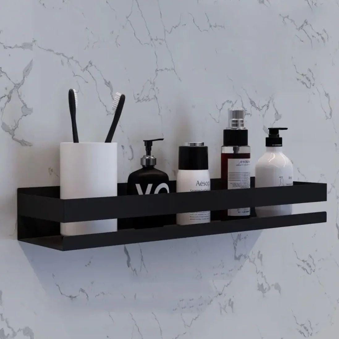 wall mounted shelf
wall mounted shelves
floating shelves
floating shelf
narrow shelf
narrow shelves
bathroom storage
bathroom shelves
bathroom shelf
metal shelf
metal shelves
black shelf
black shelves