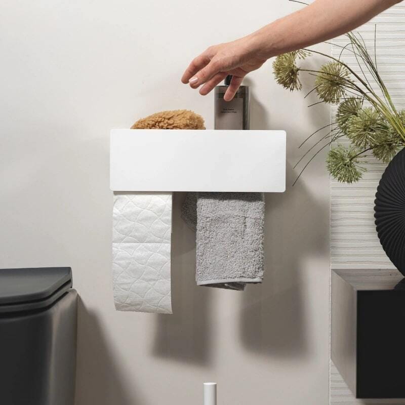 toilet paper holder
toilet paper storage
bathroom oragnizer
bathroom decor
toilet paper rack
paper organizer
bathroom paper rack
bathroom shelves
toilet paper shelf
floating shelf
floating shelves
modern storage
toilet paper shelves