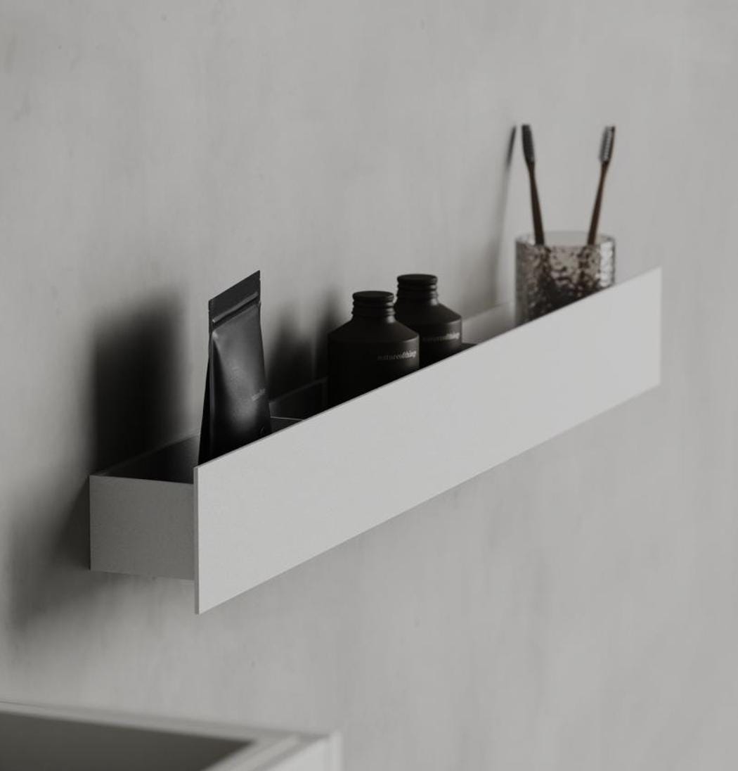 bathroom organizer
bathroom shelf
bathroom wall shelf
floating shelf
bathroom accessories
space-saving shelf
wall mounted shelf
shower wall shelf
waterproof shelf
closed shower shelf
hidden mount shelf
long bathroom shelf
narrow shower shelf