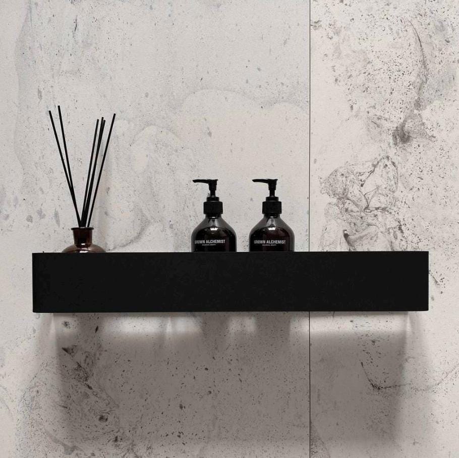 bathroom organizer
bathroom shelf
bathroom wall shelf
floating shelf
bathroom accessories
space-saving shelf
wall mounted shelf
shower wall shelf
waterproof shelf
hidden mount shelf
long bathroom shelf
narrow shower shelf
floating bath shelf