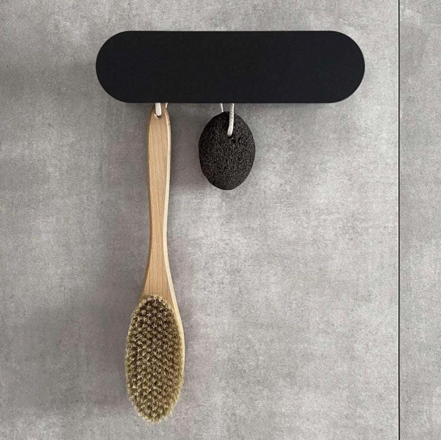 black towel holder
towel rack
wall-mount towel bar
bathroom organizer
bathroom towel rail
wall towel rack
rack with hooks
bathroom rack
bathroom hanger
wall-mounted hooks
bathroom hooks
kitchen towel hooks
hanger with hooks