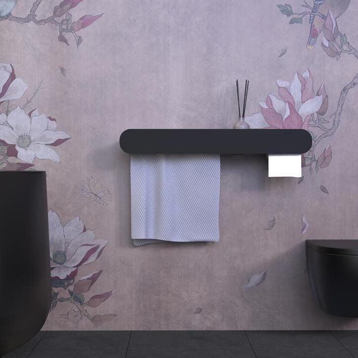 towel rack
towel holder
towel rail
bathroom organizer
shelf and towel rail
shelf with towel bar
toilet paper holder
toilet roll holder
toilet paper storage
toilet wall shelf
toilet towel holder
bathroom accessories
toilet accessories