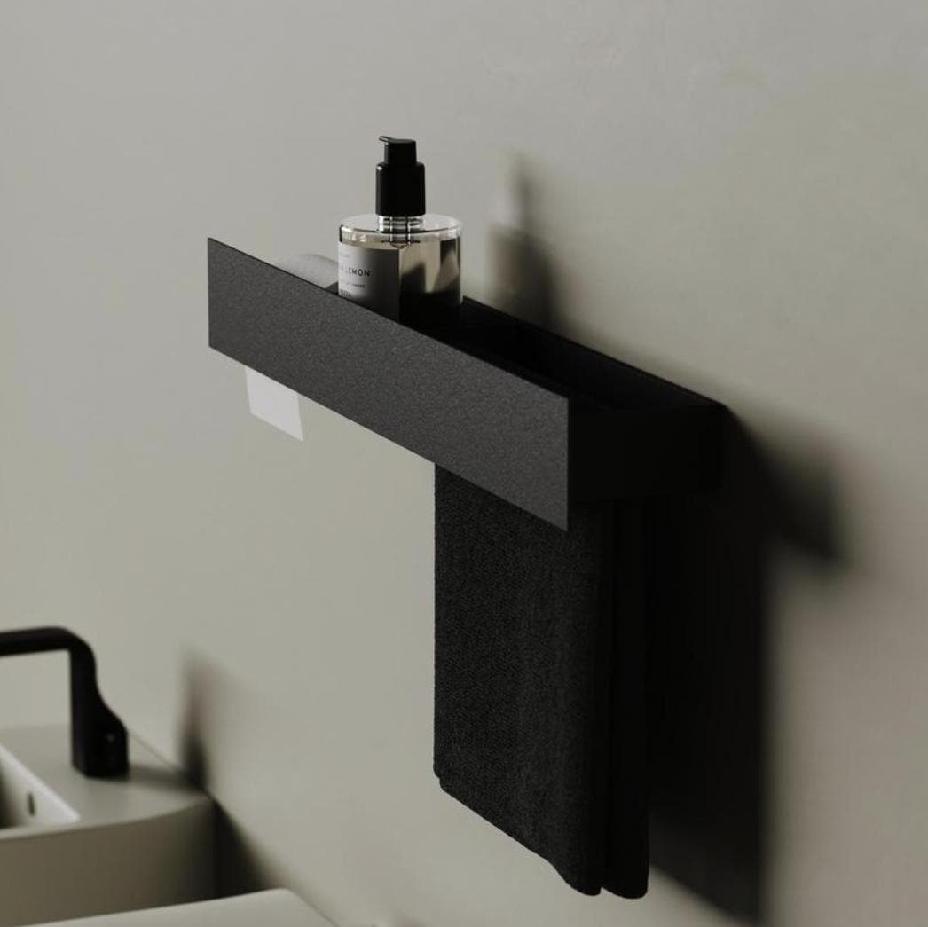 towel rack
towel holder
towel rail
bathroom organizer
shelf and towel rail
wall-mounted shelf
bathroom wall shelf
shelf with towel bar
toilet paper holder
toilet roll holder
toilet paper storage
toilet wall shelf
toilet towel holder