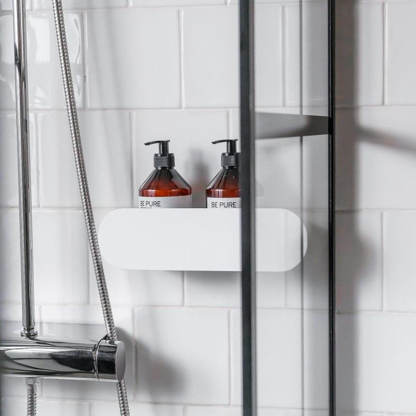 bathroom organizer
bathroom shelf
bathroom wall shelf
floating shelf
bathroom accessories
wall mounted shelf
shower wall shelf
waterproof shelf
hidden mount shelf
long bathroom shelf
narrow shower shelf
steel shower shelf
metal wall shelf