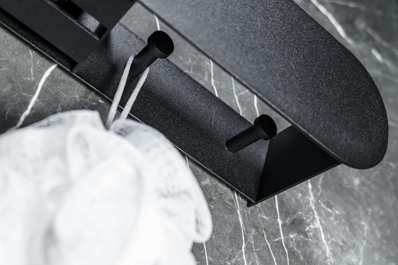 bathroom shelf
bathroom wall shelf
shower shelf
hidden mounting
shower wall shelf
floating shelf
bathroom rack
towel rack
shelving with hooks
bathroom hooks
towel holder
shampoo shelf
waterproof shelf