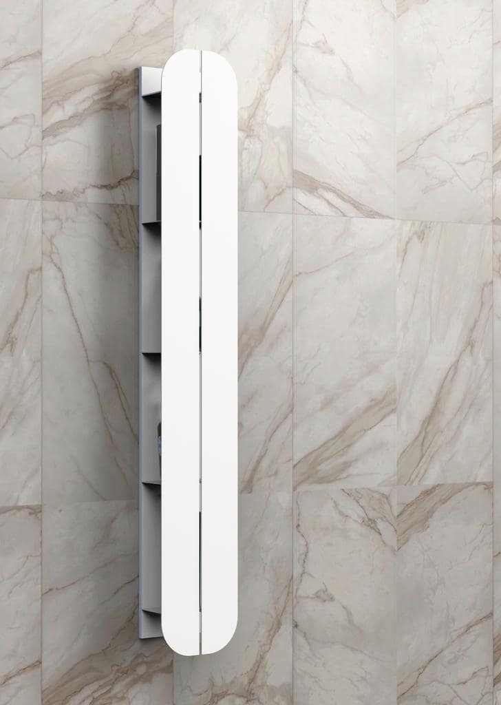 bathroom shelves
bathroom shelf
side access shelf
shower shelving
closed front shelf
shower shelf
metal shower shelf
wall mount shelf
hidden mount shelf
stainless steel
bathroom storage
vertical shelf
shower wall shelf