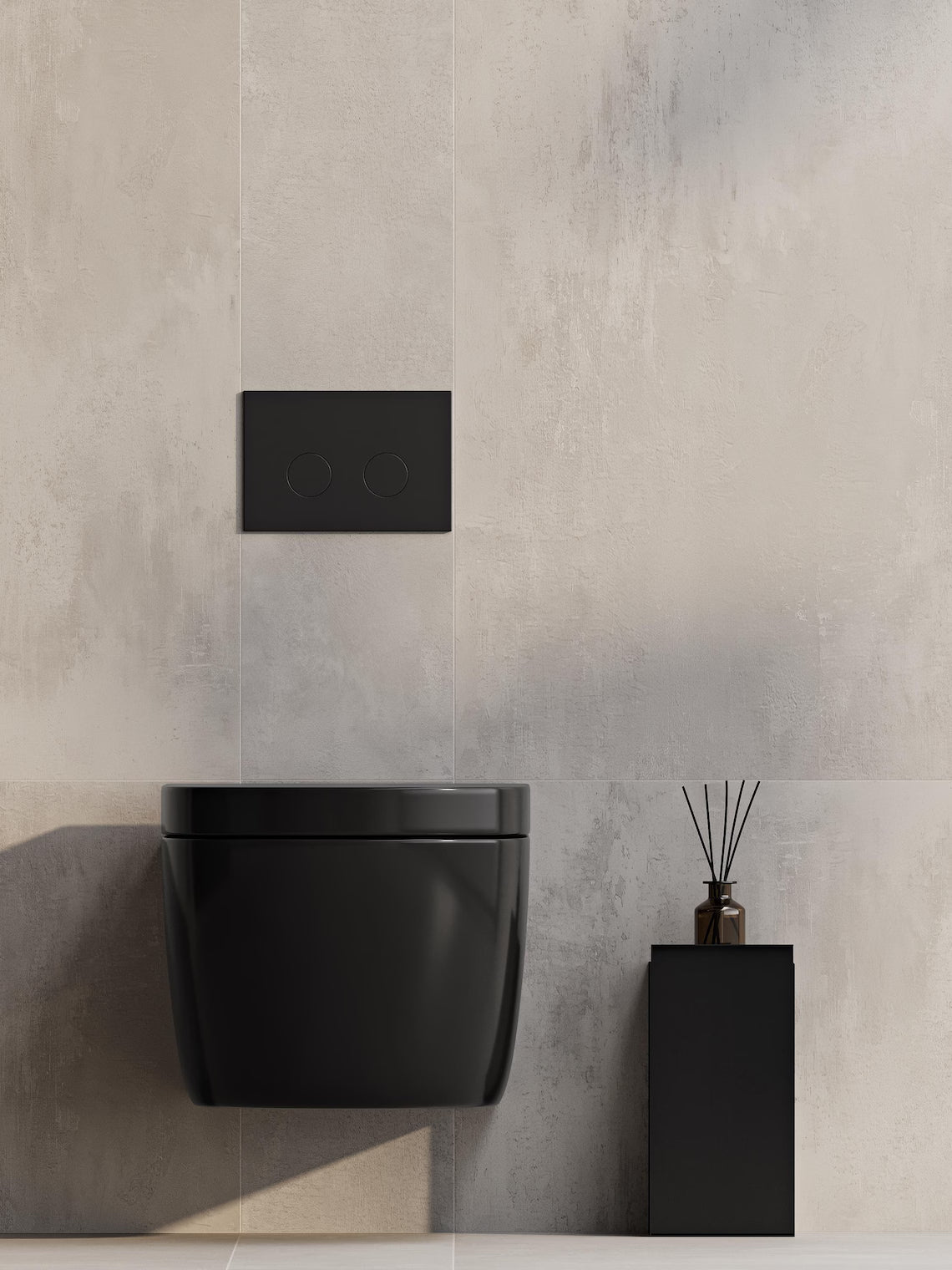 Metal Bathroom Trash Can