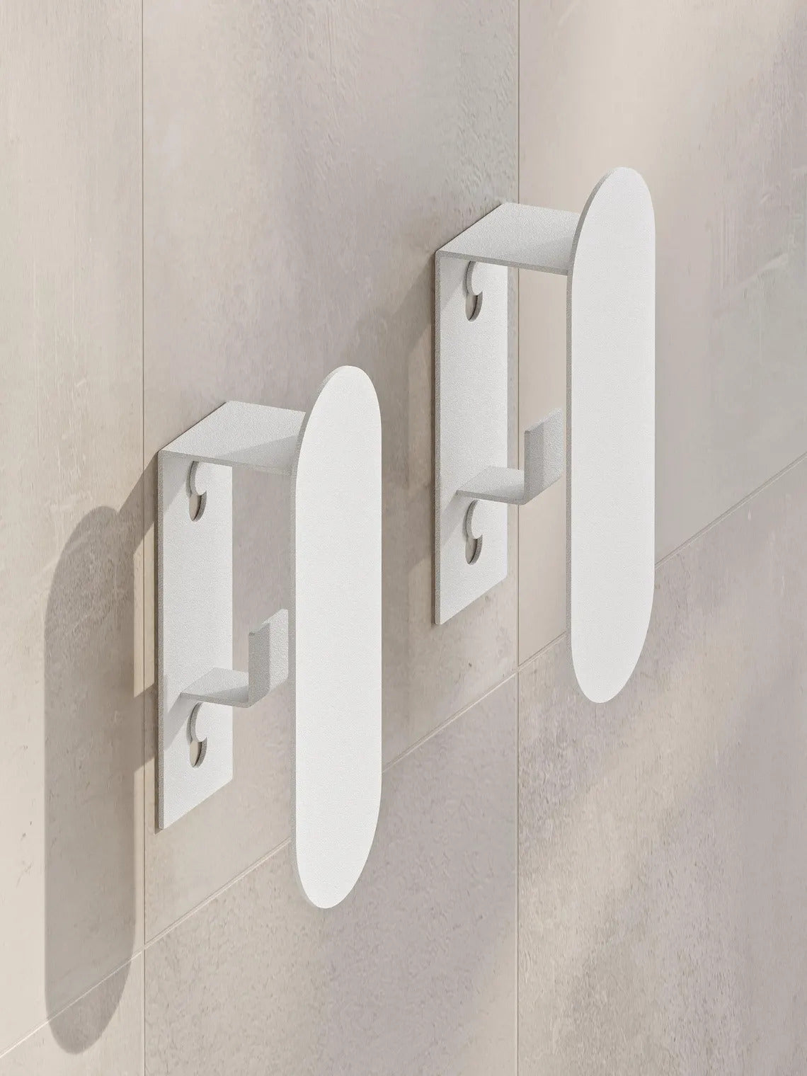Minimalistischer Wandhaken aus Stahl – Moderner Handtuch- und Bademantelhalter fürs Badezimmer