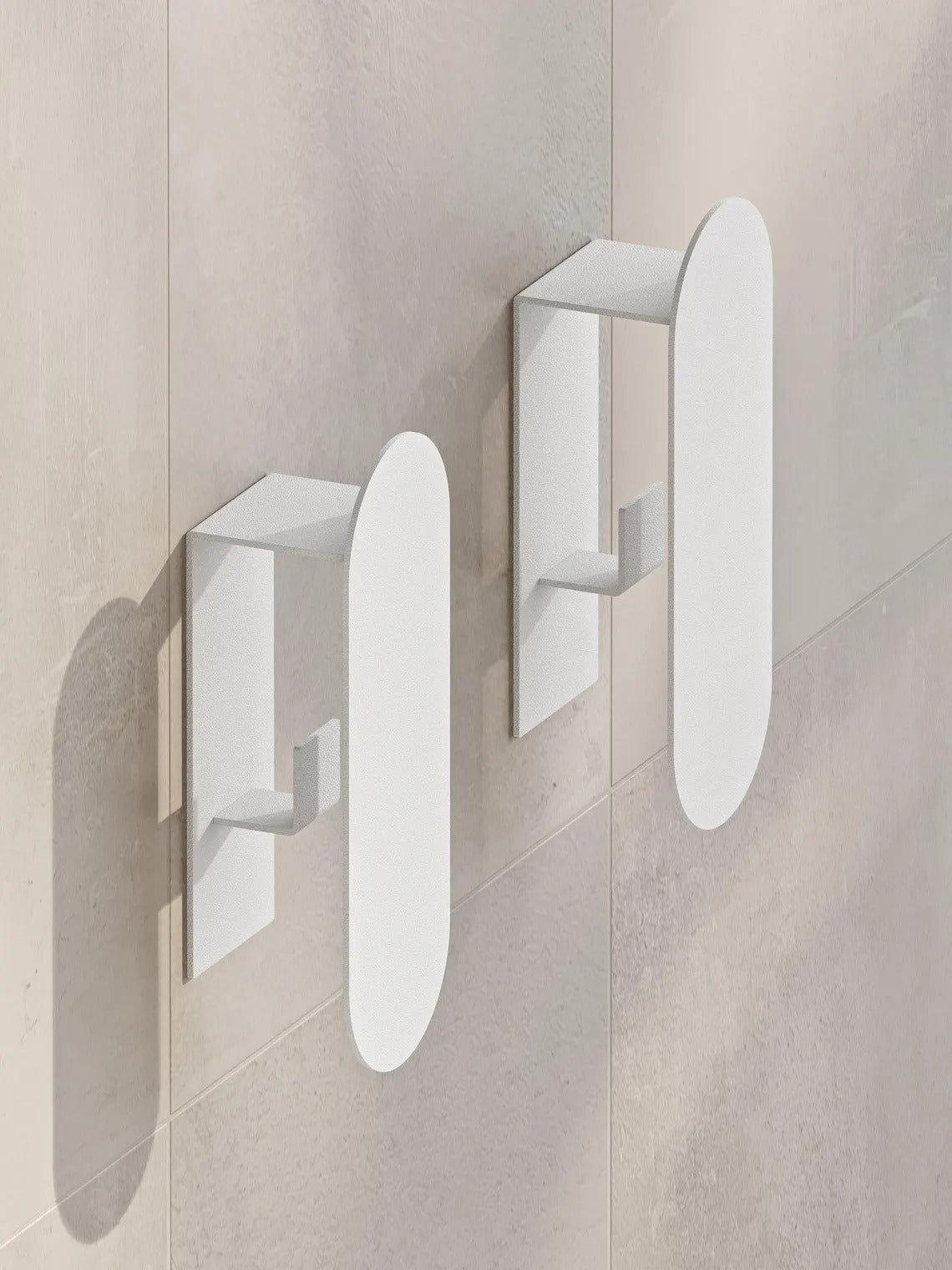 Minimalistischer Wandhaken aus Stahl – Moderner Handtuch- und Bademantelhalter fürs Badezimmer