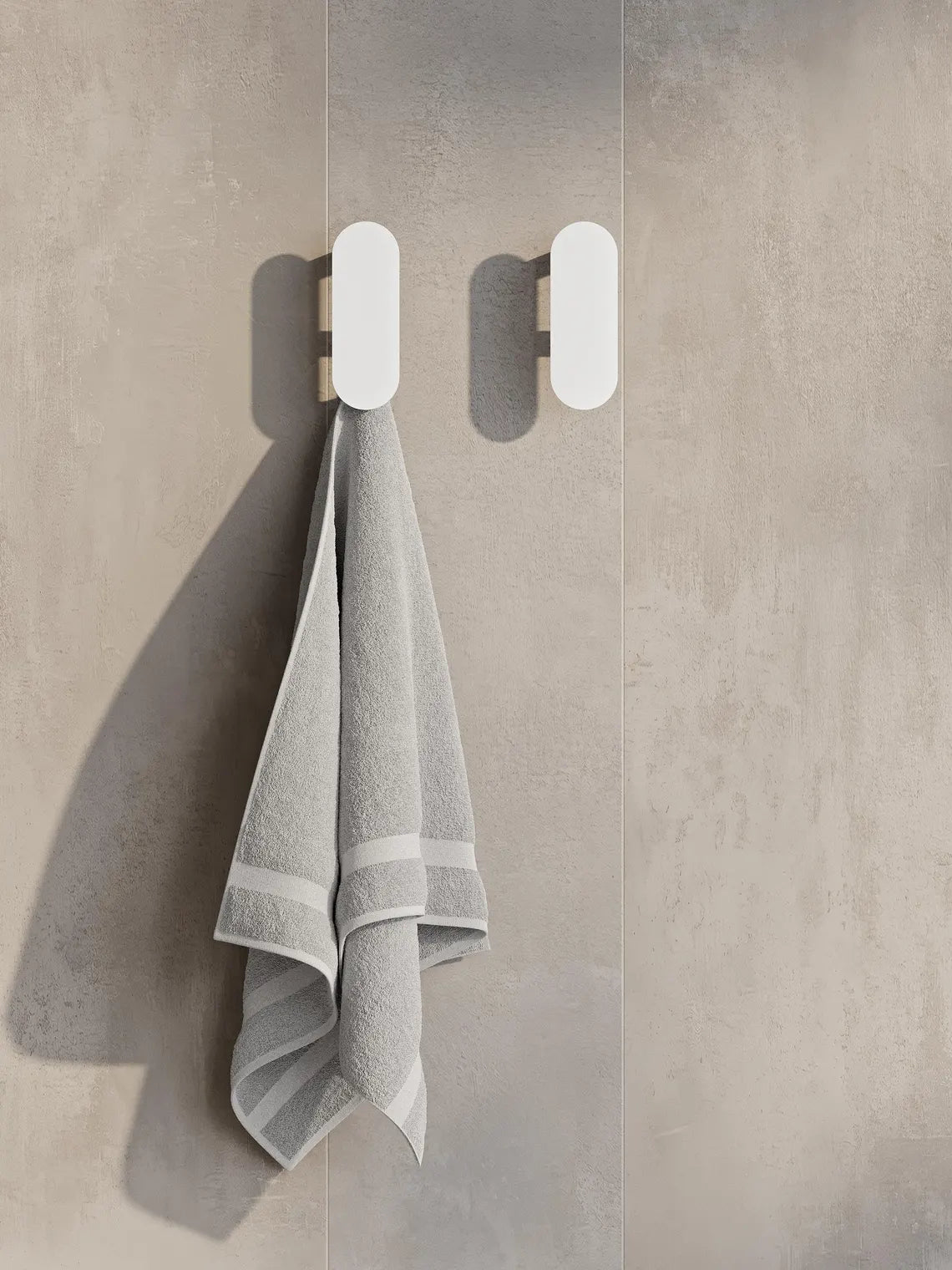 Minimalistischer Wandhaken aus Stahl – Moderner Handtuch- und Bademantelhalter fürs Badezimmer