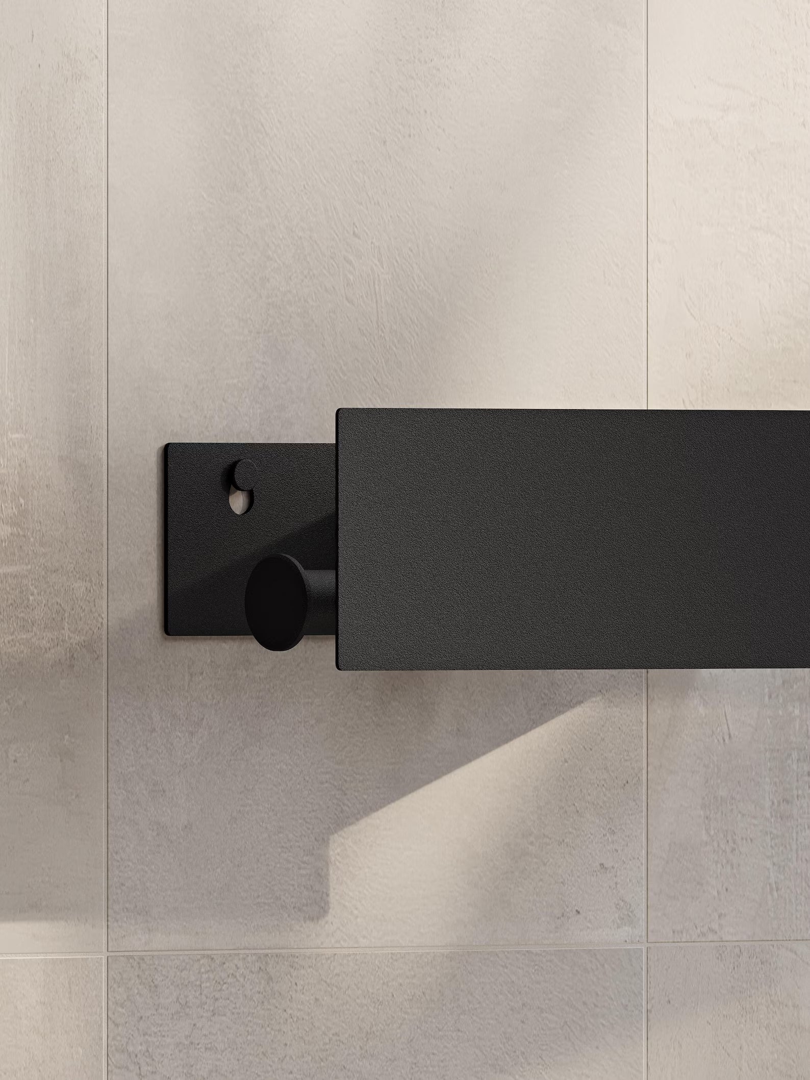 Bathroom set (Steel Trash Bin, Toilet Brush & Paper Shelf)