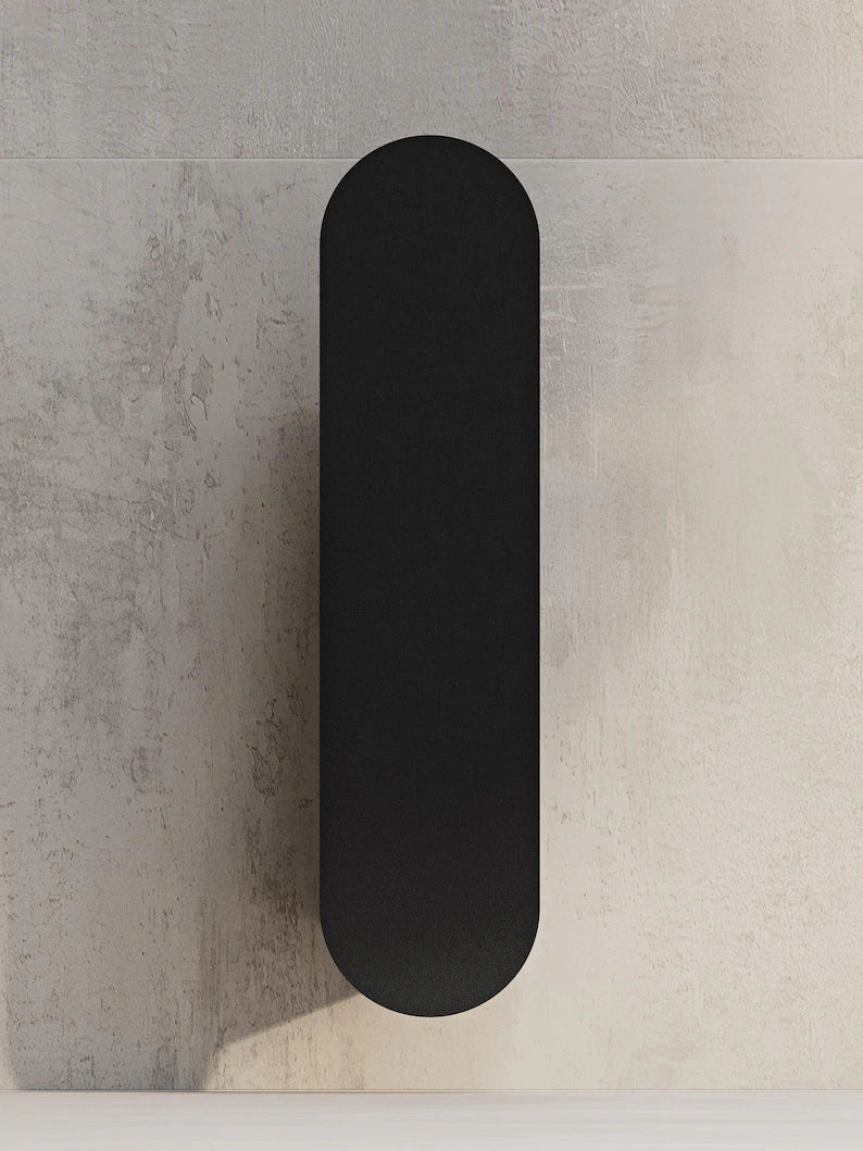 Scopino per WC a parete con supporto in acciaio inox | Accessorio moderno per il bagno | Montaggio nascosto | Resistente alla ruggine | Design salvaspazio