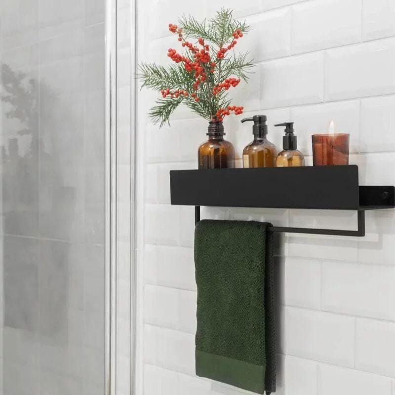metal shelf
floating shelf
floating shelves
bathroom shelf
bathroom shelves
bathroom storage
black shelf
wall shelf
wall shelves
durable metal shelf
industrial shelf
narrow shelf
small shelf