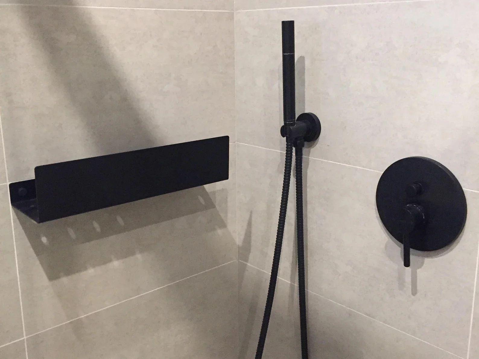 minimal shelf
floating shelf
floating shelves
black metal shelf
metal shelves
bathroom shelf
steel shelf
bathroom storage
shelf with drainage
wall shelf
wall mounted shelf
bathroom shelves
white shelf