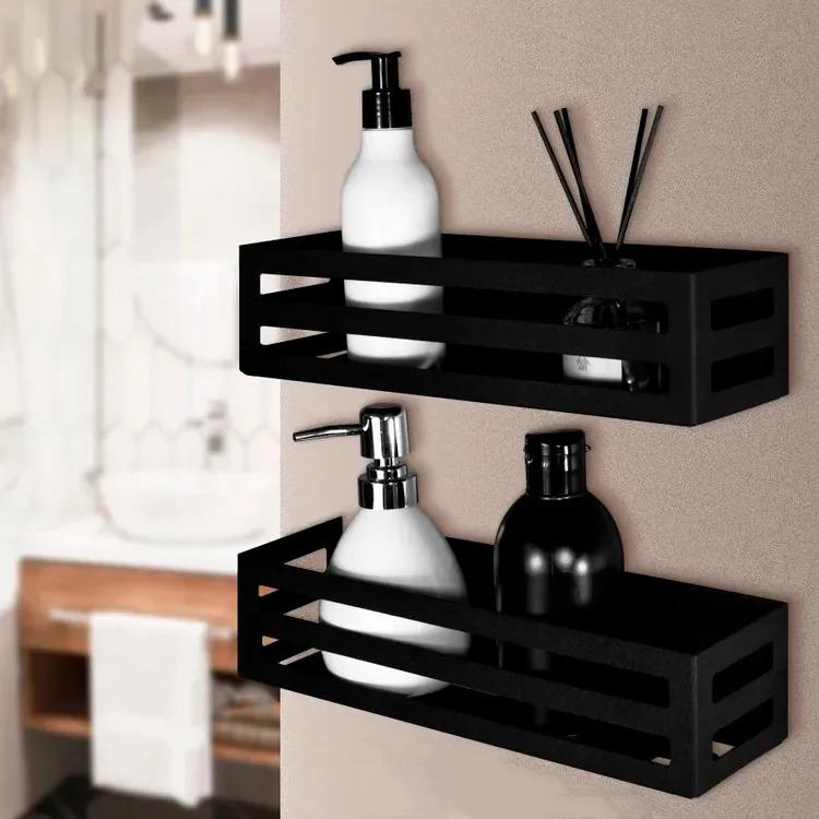 black metal shelf
floating shelf
shower shelf black
metal wall shelves
black metal shelves
bathroom organizer
small wall shelves
bathroom shelves
wall shelves
metal shelf
shelf with guardrail
narrow shelf
narrow shelves