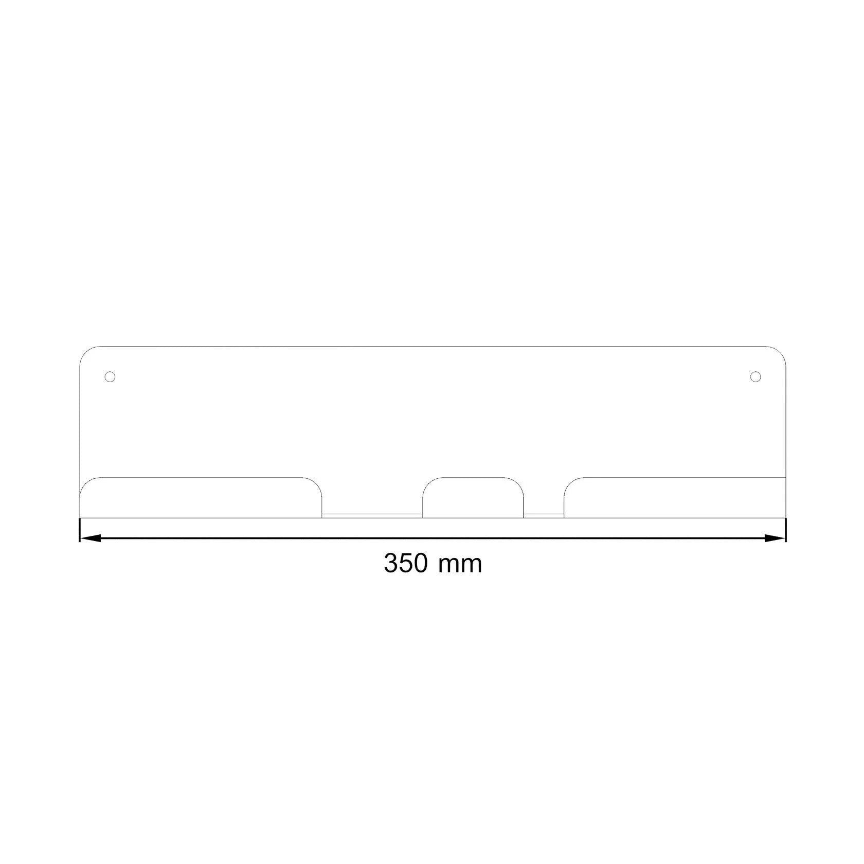 narrow shelf
dryer shelf
brush storage
hair dryer storage
floating shelf
metal shelf
dryer storage
black shelf
black metal shelf
floating shelves
shelves
wall shelf
wall mounted shelf