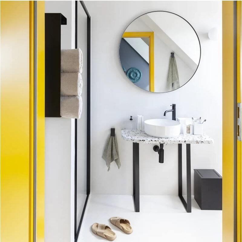 trash bin
trash can
bathroom trash can
bathroom bin
bathroom set
metal trash can
bathroom organizer
bathroom accessories
bath accessories
minimalist trash can
bathroom trash
wall trash
black trash bin