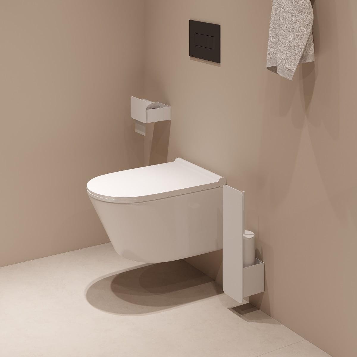 bathroom organizer
bathroom accessories
bathroom storage
minimalist bathroom
toilet brush holder
toilet storage
toilet accessories
toilet brush shelf
toilet wall shelf
toilet brush
brush holder shelf
toilet organizer
floating shelf