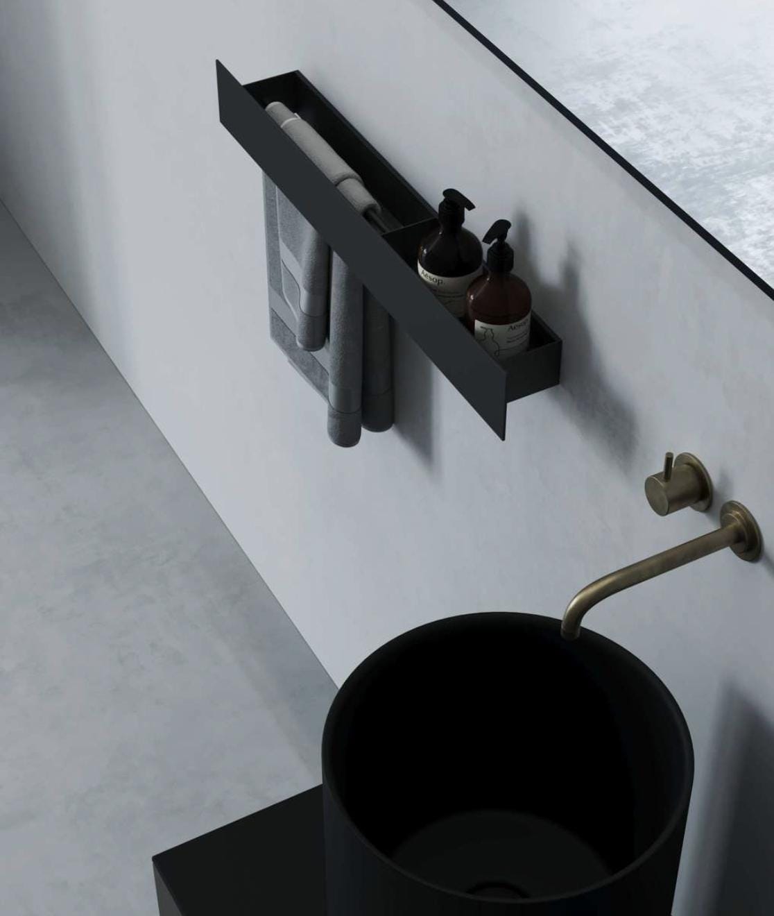 bathroom shelves
towel rack
towel holder
towel rail
shower towel rack
bathroom organizer
floating wall shelf
shelf and towel rail
wall-mounted shelf
wall-mount towel bar
bathroom shelf
bathroom wall shelf
shower wall shelf