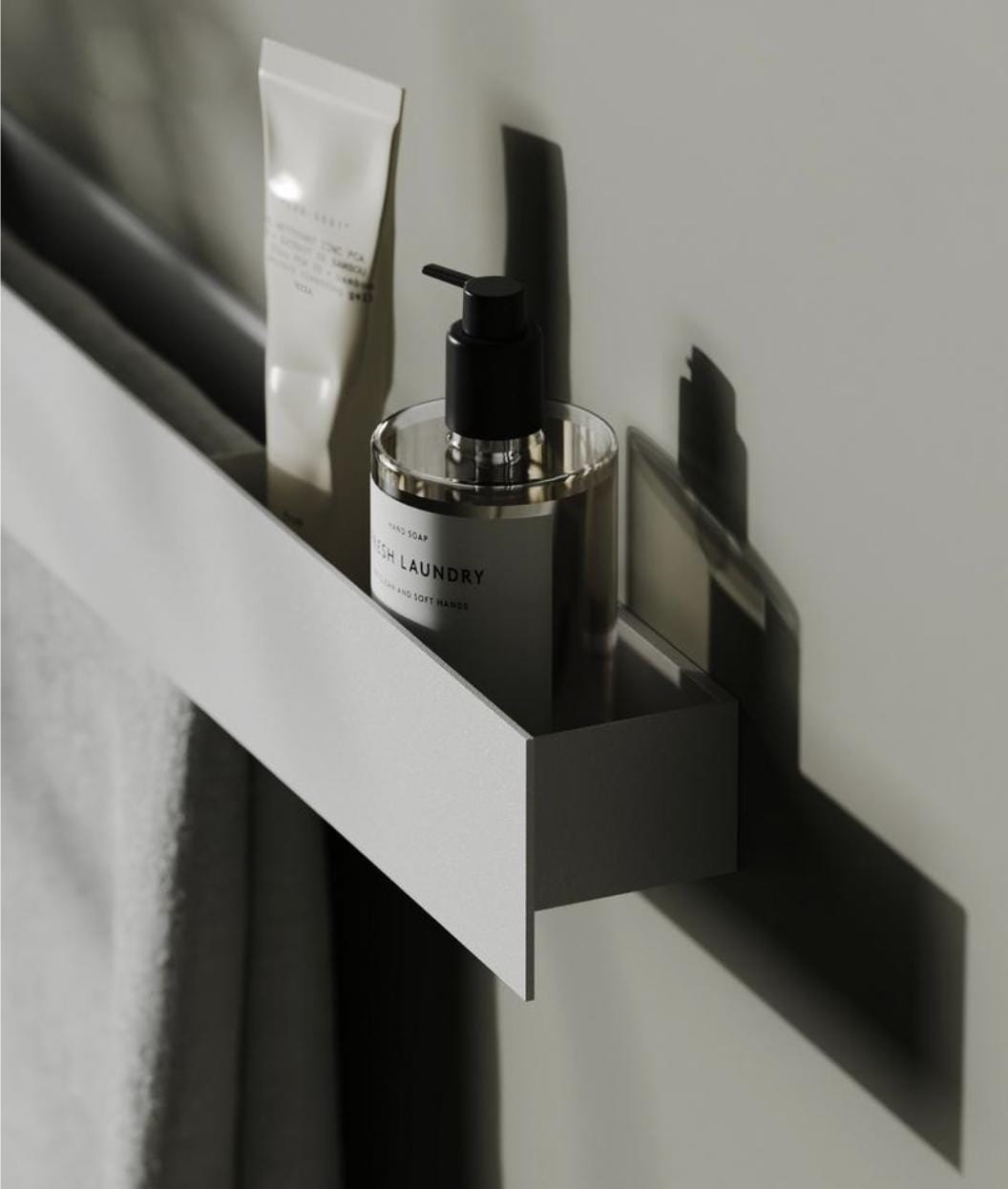 bathroom shelves
towel rack
towel holder
towel rail
shower towel rack
bathroom organizer
floating wall shelf
shelf and towel rail
wall-mounted shelf
wall-mount towel bar
bathroom shelf
bathroom wall shelf
shower wall shelf