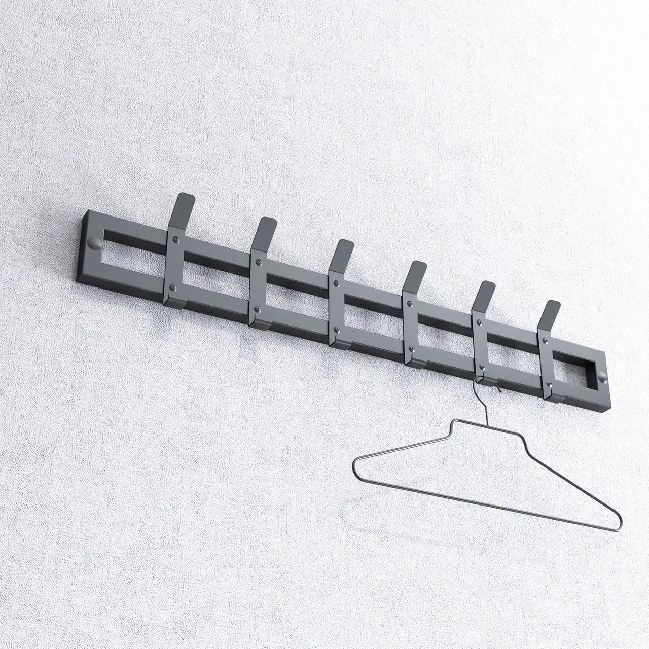 coat rack
coat hook rack
black coat hooks
entryway organizer
minimalist coat rack
double hooks rack
hallway hook rack
wall coat rack
wall hanger
modern coat rack
industrial coat rack
wall hooks
hallway storage