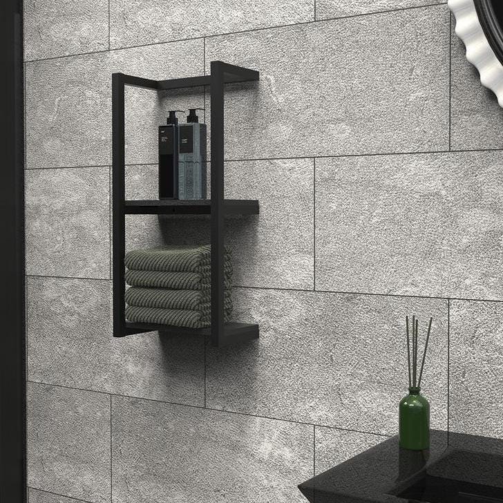 bathroom shelving
bathroom storage
kitchen shelves
towel holder
floating wall shelf
bath wall shelves
wall-mounted shelves
towel shelf
rustic wood storage
bathroom organizer
open kitchen shelves
open shelving
metal and wood shelf