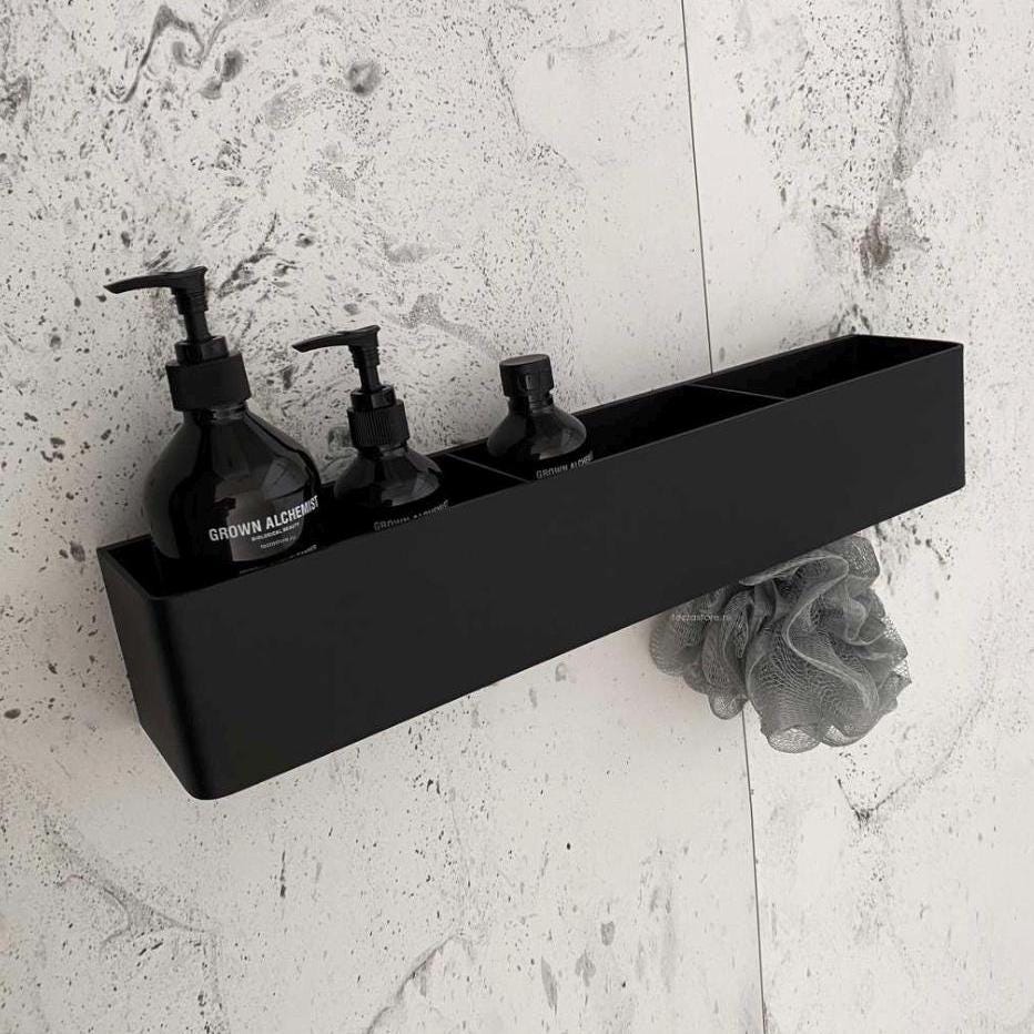 bathroom organizer
bathroom shelf
bathroom wall shelf
floating shelf
bathroom accessories
space-saving shelf
wall mounted shelf
shower wall shelf
waterproof shelf
closed shower shelf
hidden mount shelf
shelf with hooks
bathroom hooks