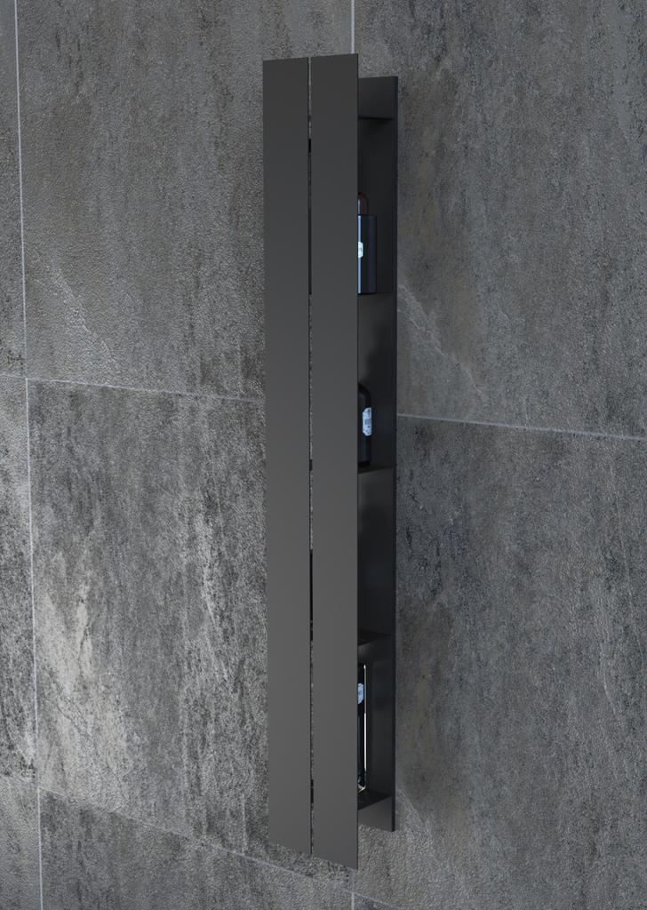 bathroom shelves
bathroom shelf
side access shelf
closed front shelf
metal shower shelf
wall mount shelf
hidden mount shelf
stainless steel
bathroom storage
vertical shelf
white shower shelf
black shower shelf
waterproof shelf